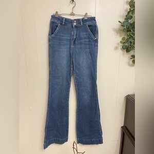 Rock And Roll High Rise Flare Leg
Trouser Jeans 28/32